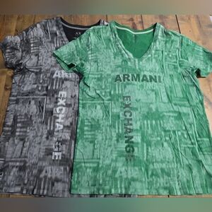 💥Armani Exchange💥 TShirts💥2 for $22.00💥Size L💥